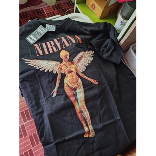 เสื้อ nirvana งานไทย ไซสxl อก24