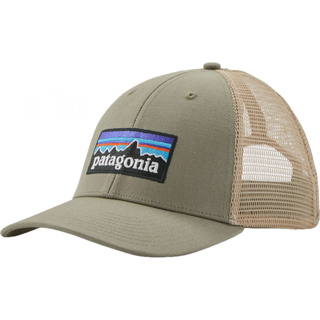 ใหม่แท้ นําเข้า พร้อมส่ง✅Patagonia Mens P-6 Logo LoPro Trucker Hat ปรับขนาดได้