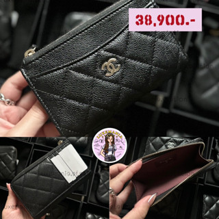 👜: New!! Chanel Zip Card 23S ‼️ก่อนกดสั่งรบกวนทักมาเช็คสต๊อคก่อนนะคะ‼️