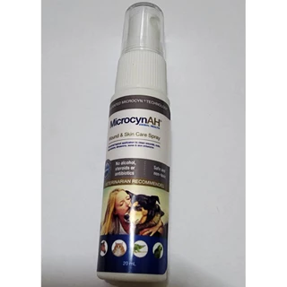 MicrocynAH 20ml(ขวดแบ่ง)สเปรย์พ่นแผลสำหรับสัตว์