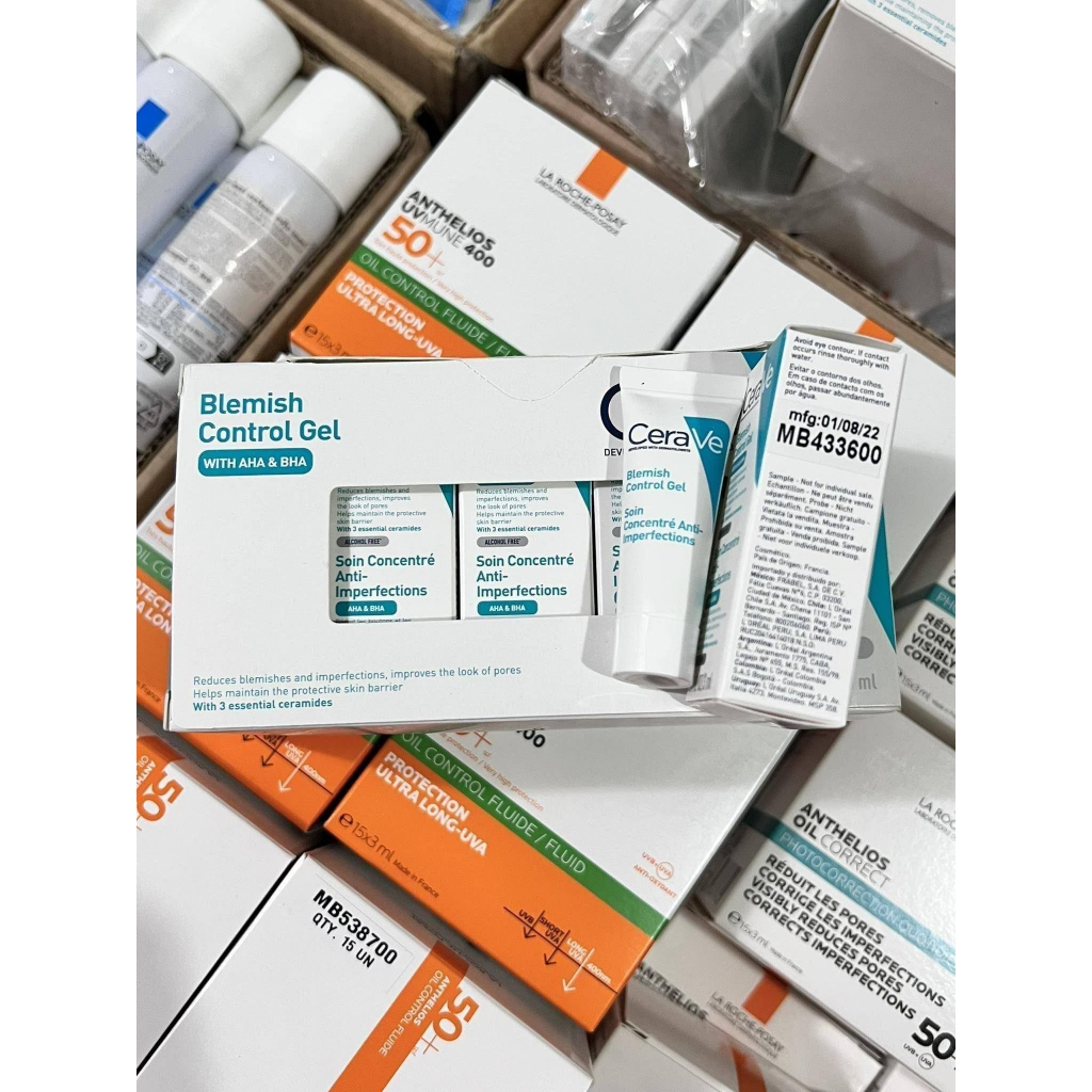 เทสเตอร์ มอยซ์เซราวี Blemish Control Gel 3ml.