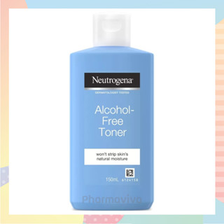 Neutrogena Alcohol-Free Toner 150 ml นูโทรจีนา แอลกอฮอล์ ฟรี โทนเนอร์ Neutrogena toner นูโทรจีนาโทนเนอร์ นูโทรจีน่า