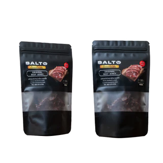 [โปร 3 ถุง] Salto beef jerky ซอลส์โต้ เนื้อเค็ม ขนาด 56g เนื้อเกรดพรีเมี่ยม อร่อย โปรตีนสูง