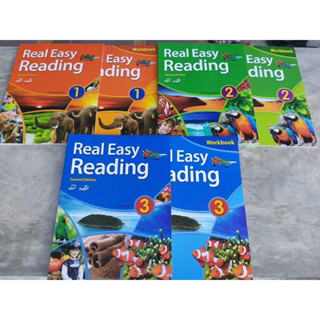 Real Easy Reading หนังสือพร้อมแบบฝึกหัด ภาษาอังกฤษ ระดับละ 2 เล่ม