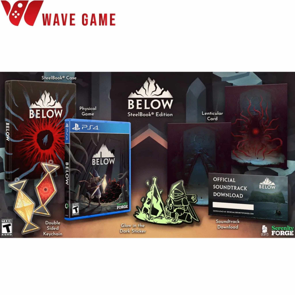 ps4 below : steelbook edition ( english zone 1 )