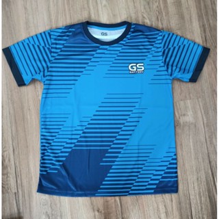 เสื้อช่างคอกลม เสื้อยืดคอกลมแขนสั้น GS battery