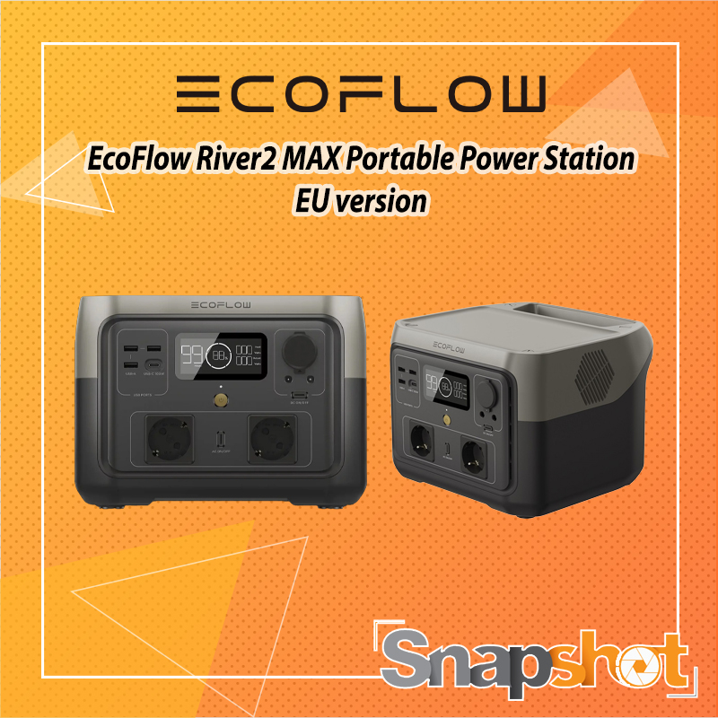 EcoFlow RIVER 2 Max Portable Power Station สินค้าประกันศูนย์ไทย มี มอก ออกใบกำกับภาษีได้