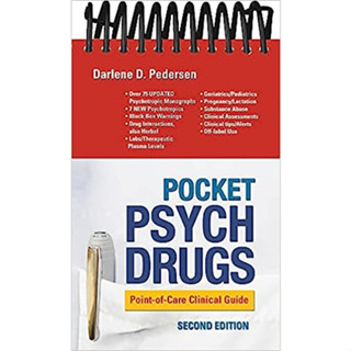 Pocket Psych Drugs: Point-of-Care Clinical Guide (Spiral-Bound) ISBN:9780803675780