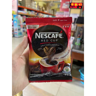 40 กรัม x 5 ซอง เนสกาแฟ เรดคัพ กาแฟสำเร็จรูปคั่วบดละเอียด หอมกรุ่น ละมุน รสชาติเข้มข้น
