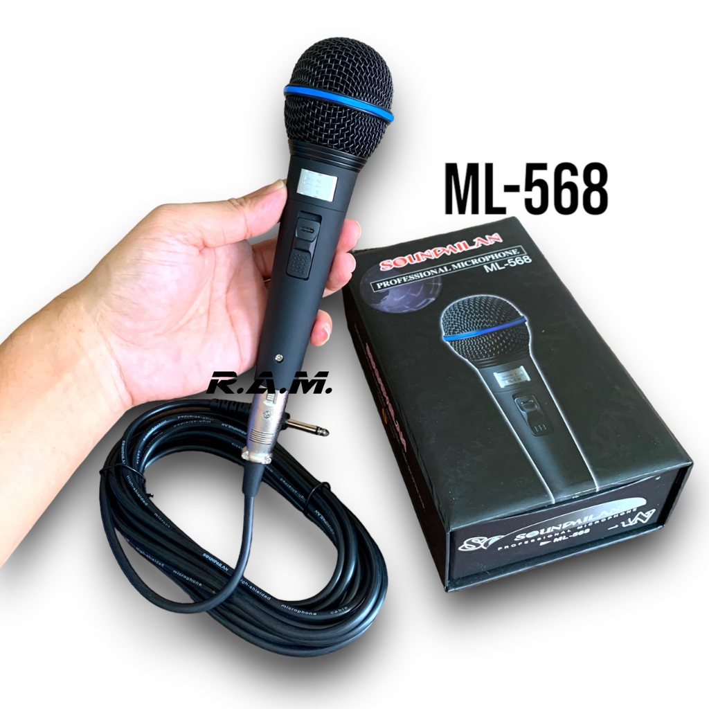 ไมโครโฟน ไมค์สาย SOUNDMILAN รุ่น ML-5568 microphone