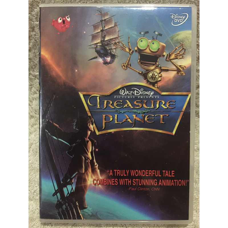 DVD Treasure Planet.(2002). (Language English). (Action/Adventure ). ดีวีดี ผจญภัยล่าขุมทรัพย์ดาวมฤต