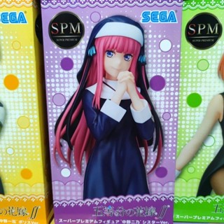 ลิขสิทธิ์แท้💯นิโนะ ชุดแม่ชี:เจ้าสาวผมเป็นแฝดห้า NINO:QUINTESSENTIAL QUINTUPLETS SPM SEGA FIGURE โมเดลฟิกเกอร์ พร้อมส่ง