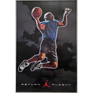 1995 Michael Jordan Return Flight poster, MJ return to NBA