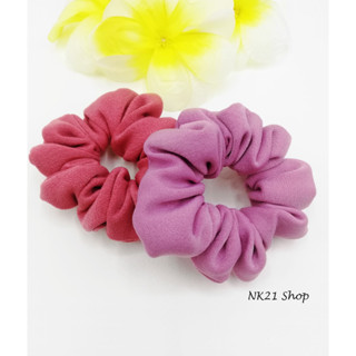 NK21 โดนัทรัดผม ไซส์มินิ หนังยางรัดผม  Mini Scrunchies,Scrunchies,Scrunchy,Hair accessories