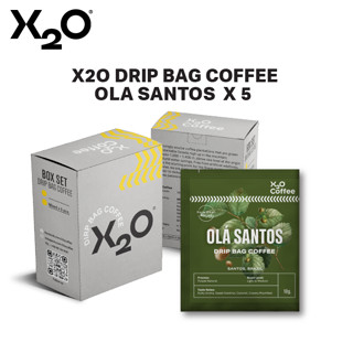 X2O  DRIP BAG COFFEE  OLA SANTOS X 5