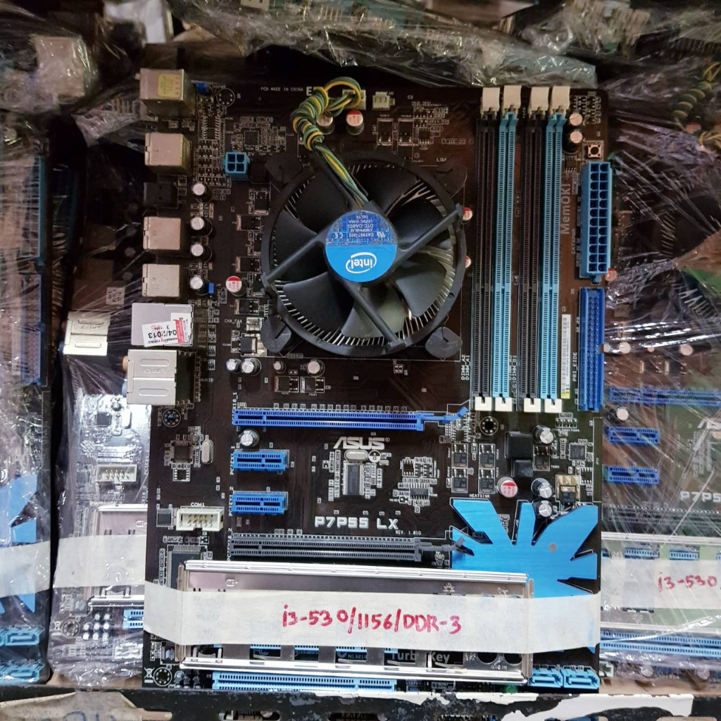 [CK COMZING]เมนบอร์ดพร้อม CPU i5  socket 1156