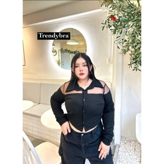 🔥Plussize🔥เสื้อคนอ้วน🔥 L40-46   XL46-50