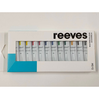 ชุดสีน้ำ 12x12ml reeves