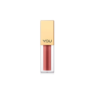 Y.O.U Rouge Velvet Matte Lip Cream 4.5g วายโอยู รูจ เวลเวท แมท ลิป ครีม เนื้อเนียน บางเบา ไม่เลอะขอบแก้ว