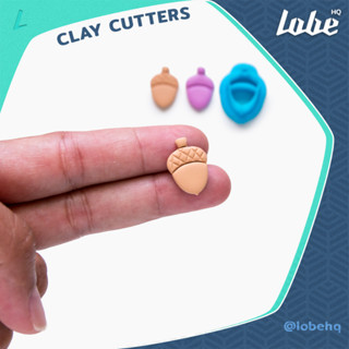 Acorn A Clay Cutter/Clay Tools/ Polymer Clay Cutter/ แม่พิมพ์กดดินโพลิเมอร์รูปทรงลูกโอ๊ก