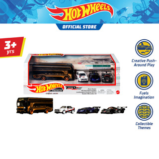 Hot Wheels Premium Collector Assortment ฮอตวีล รถในกล่องสะสมเซต 4 คัน (GMH39 (956N)