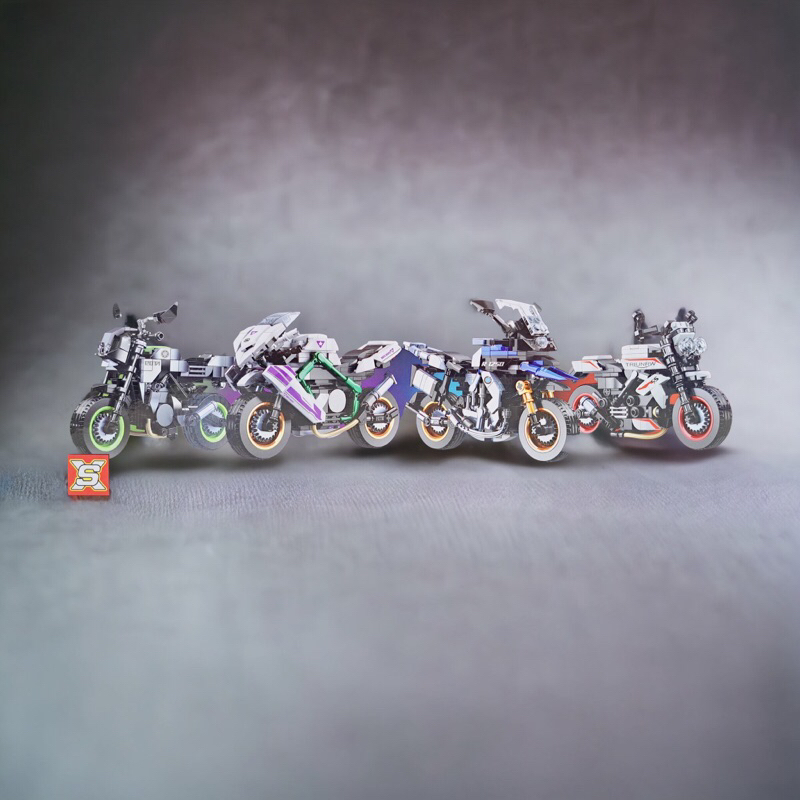 ตัวต่อรถบิ๊กไบค์ Technician