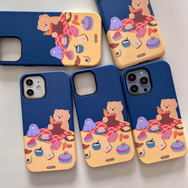 hello cooking home case premium2in1 2ชั้นมาแล้วน้า กดสั่งซื้อกันได้เลย น่ารัก