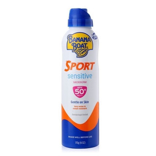 Banana Boat Sport Sensitive Sunscreen Spray SPF50+ Pa++++ บานาน่าโบ๊ท สเปรย์ กันแดด กันน้ำ บางเบา ขนาด 170 ml 17748