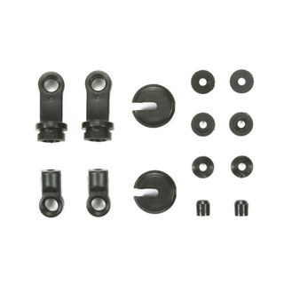 TAMIYA 54337 RM-01 ALUMINUM DAMPER V PARTS (DAMPER END, 2PCS.)
