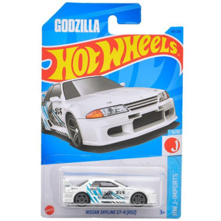 รถเหล็ก HOTWHEELS ของแท้  Nissan Skyline GT-R (R32) (HW2023_#069)