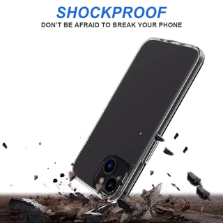 Clear Case 2 in 1 [i7-i17promax] เคสไอโฟน เคสใส 2 ชั้น เคสประกบหลังกันกระแทก