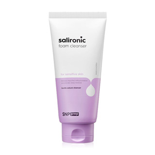 [พร้อมส่ง] SNP Prep Salironic foam cleanser 180ml โฟมล้างหน้าสำหรับผิวแพ้ง่าย