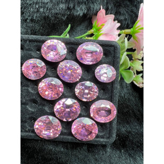 cz pink Diamond 15x13mm 1 pieces cubic zirconia