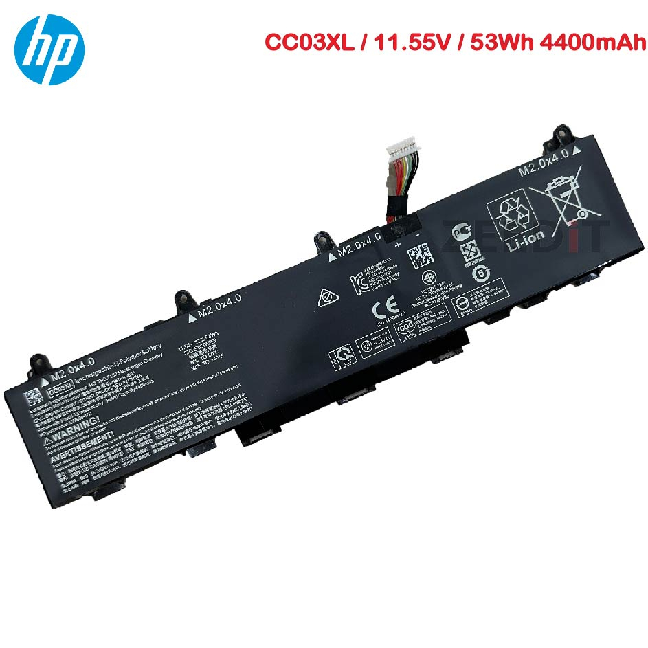 (ส่งฟรี ประกัน 1 ปี) HP แบตเตอรี่ โน๊ตบุ๊ค Battery Notebook HP EliteBook 830 840 G7 G8 Series CC03XL ของแท้