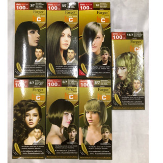 ฟาร์เกอร์ สีย้อมผม (โทนเขียวหม่น/ช็อกโกแล็ต)  Fager hair salon professional