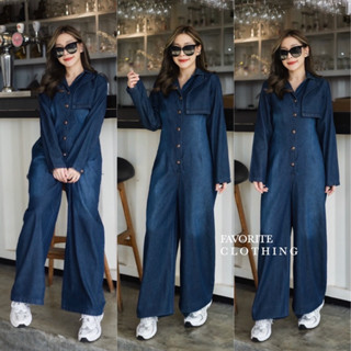 🌈🌿🌸🌼🌺💙🇰🇷 Jeans Jumpsuit Long Pant