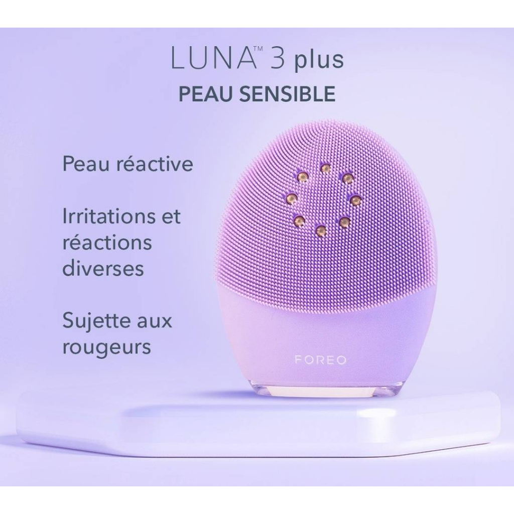 เหลือ 4399 ฿ [เก็บโค้ดที่หน้าร้าน] 🟩 พร้อมส่ง  FOREO LUNA 3 PLUS For Sensitive Skin