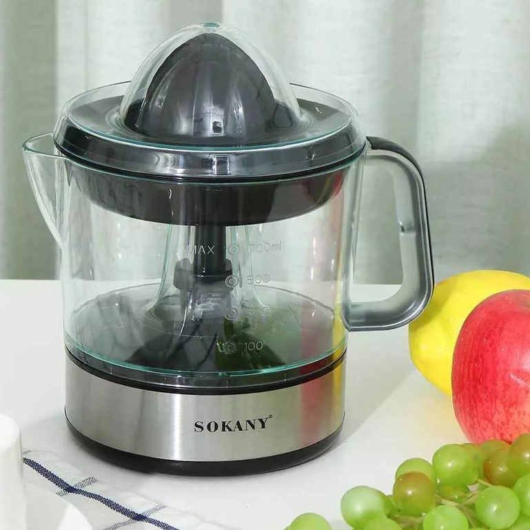 เครื่องคั้นน้ำส้ม มะนาว ที่คั้นน้ำผลไม้ SOKANY เครื่องคั้นน้ำส้มไฟฟ้า