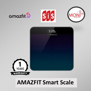 [ประกันศูนย์] Amazfit Smart Scale เชื่อมต่อผ่าน App เครื่องชั่งวัดมวลร่างกาย