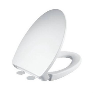 HAFELE 495.61.504 ฝารองนั่ง ระบบเปิด-ปิดนุ่มนวล (Toilet Seat Cover) ฝารองนั่งโถสุขภัณฑ์ ระบบ Soft Close ฝาชักโครก