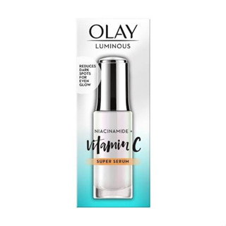 Olay Luminous Niacinamide + Vitamin C Super Serum 30ML โอเลย์ ลูมินัส ไนอะซินาไมด์ + วิตามินซี ซูเปอร์ เซรั่ม 30มล.