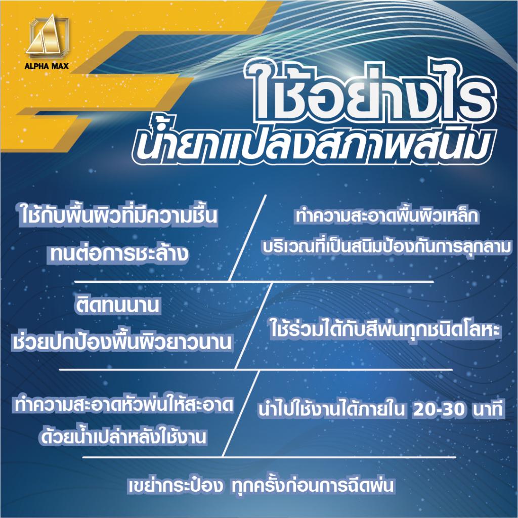 RUST CONVERTER น้ำยาแปลงสภาพสนิม 锈转化剂