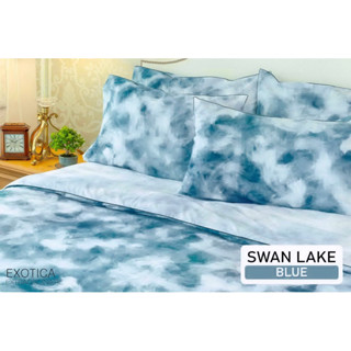 EXOTICA ปลอกผ้านวม ลาย Swan Lake ขนาด 100”x90” (สำหรับเตียง 6 หรือ 5 ฟุต), 70”x90” (สำหรับเตียง 3.5 ฟุต)