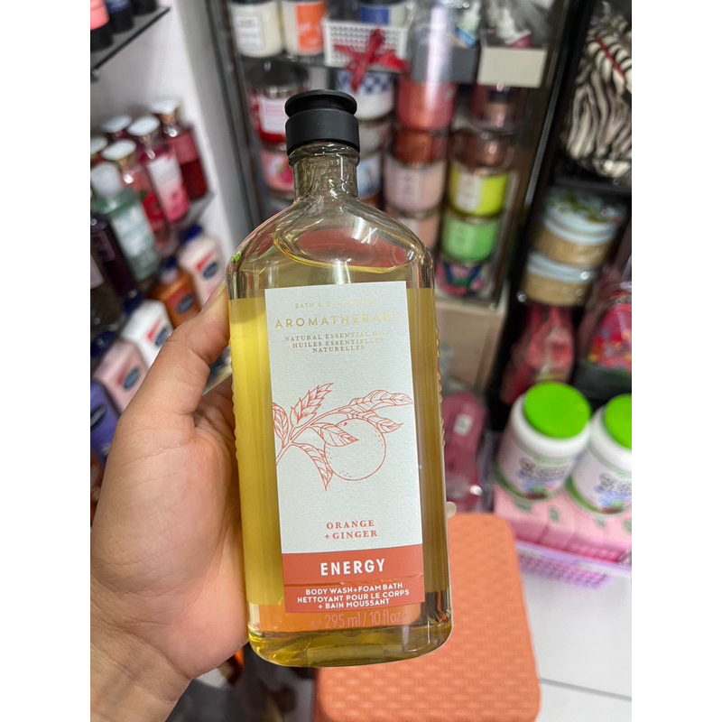 Bath & Body Works Aromatherapy Orange ginger Energy Body รูปที่ 5