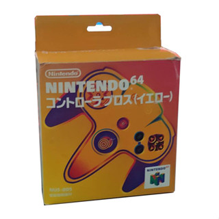 จอย Nintendo N64 Controler สีเหลือง ของครบ