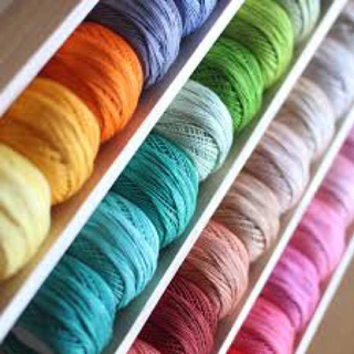 DMC รหัสสี 208 -761 Pearl cotton ไหม เบอร์ 8 made in france