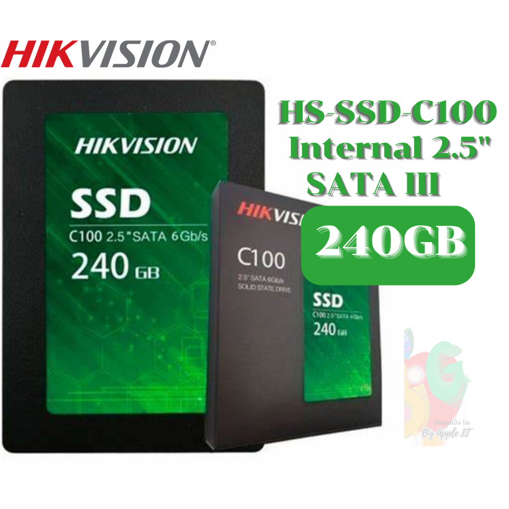 #SSD240GB
#HIKVISION
#HS-SSD-C100
#เอสเอสดีราคาถูก
#อุปกรณ์คอมพิวเตอร์