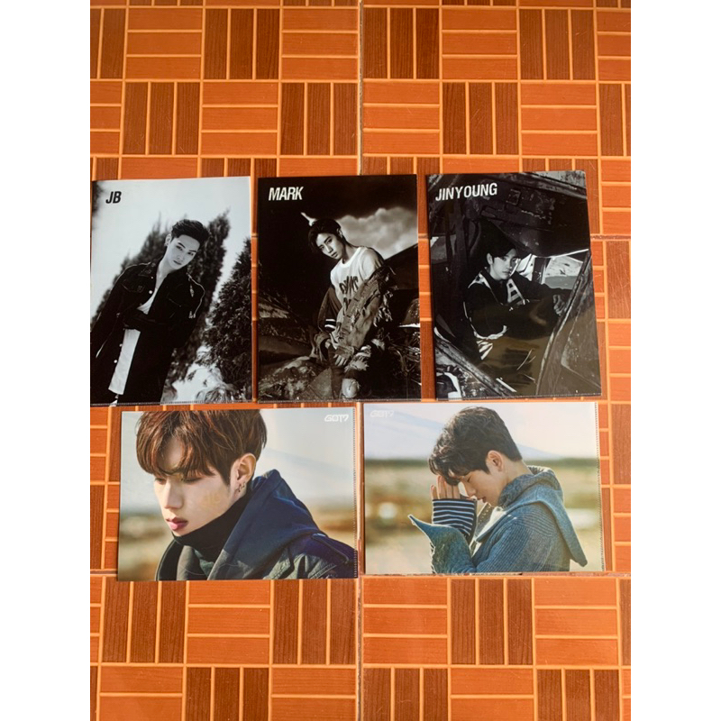 แฟ้มGot7ของแท้ จากอัลบั้มเวอร์ไทย ของสะสมGot7