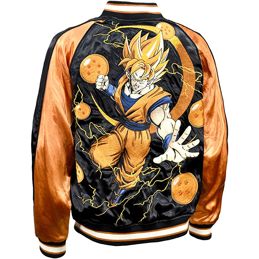 แจ็กเก็ตปักลาย แท้100% ญี่ปุ่นแท้ Sukajan Dragon Ball Z Sukajan