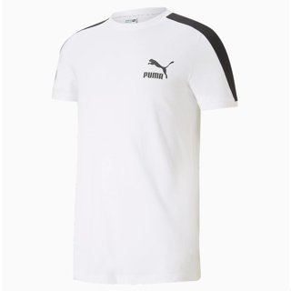 Iconic T7 Menand woman Tee สำหรับ คนชอบใส้เสื้อ Puma แบบ เสื้อเชิ้ต ตัว T